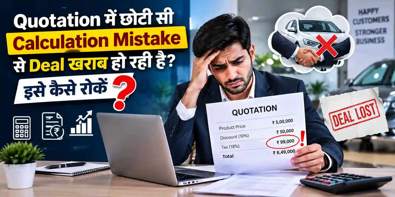 How to Avoid Quotation Calculation Mistakes and Save Business Deals