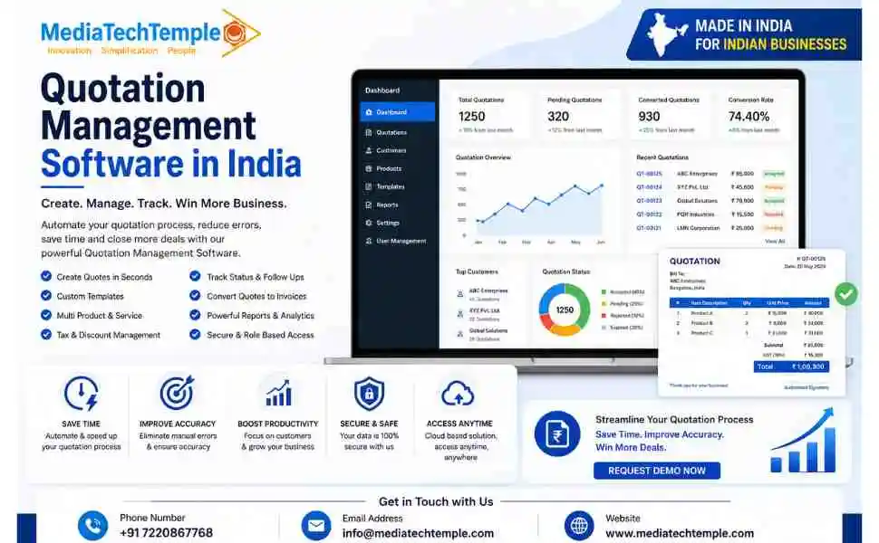 Best Quotation Management Software in India | Automobile & Business