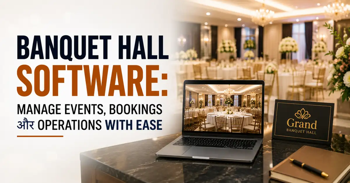 Banquet hall software and lucky draw software for business growth and customer engagement